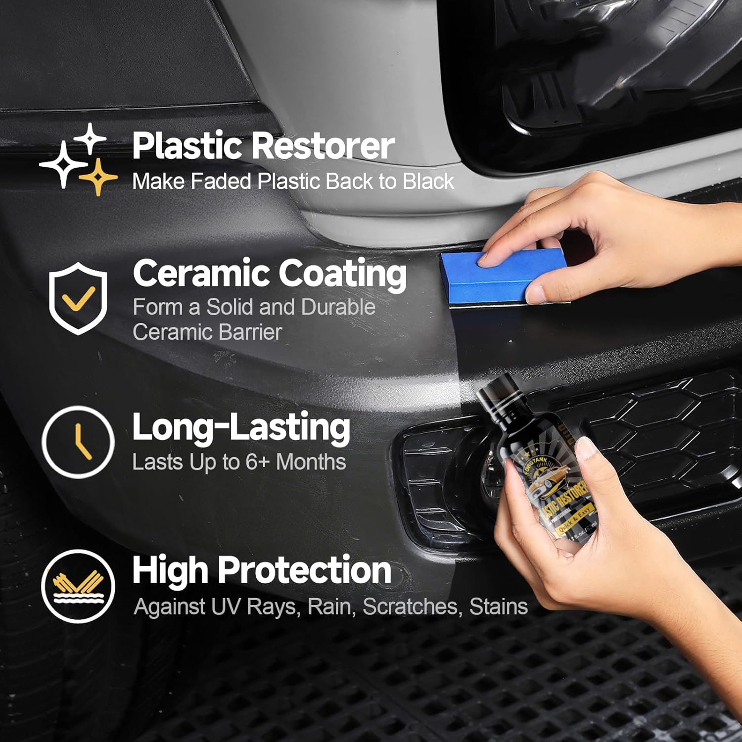 مُجدد البلاستيك للسيارات، مُجد - مراجعة Trim Restorer Plastic وسعره