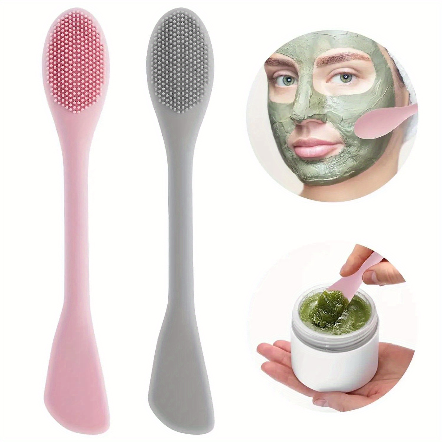 مزدوج الرأس قناع الوجه فرشاة س - مراجعة Wax Applicator Pad وسعره