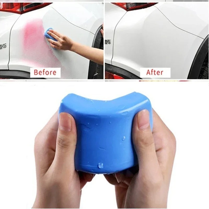 1/2 قطعة سيارة تنظيف الطين بار - مراجعة Clay Bar Lubricant وسعره