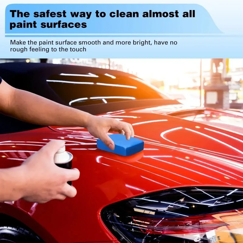 1/2 قطعة سيارة تنظيف الطين بار - مراجعة Clay Bar Lubricant وسعره